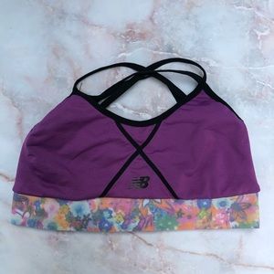 New Balance Crisscross Back Sports Bra